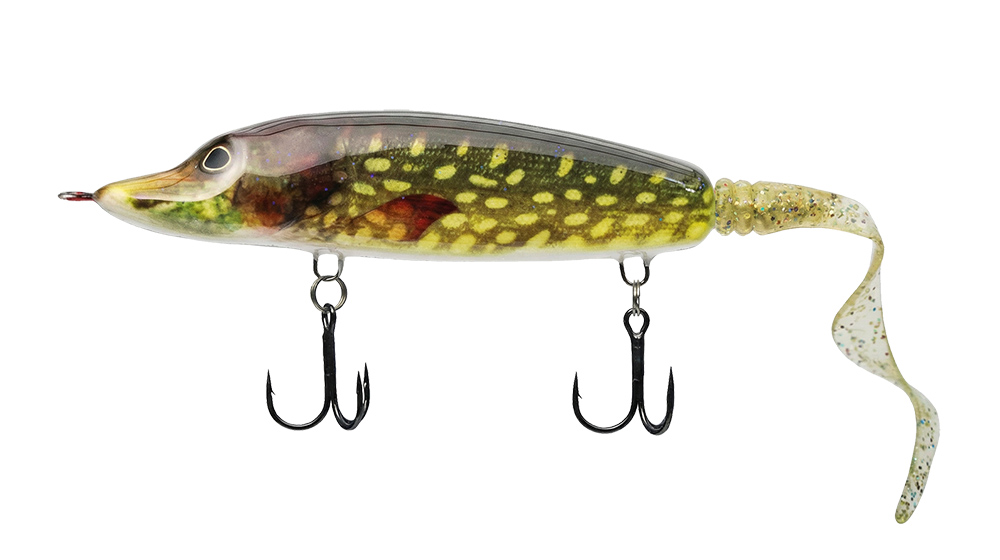 BabyPike Tail Bait - Phantom Pike