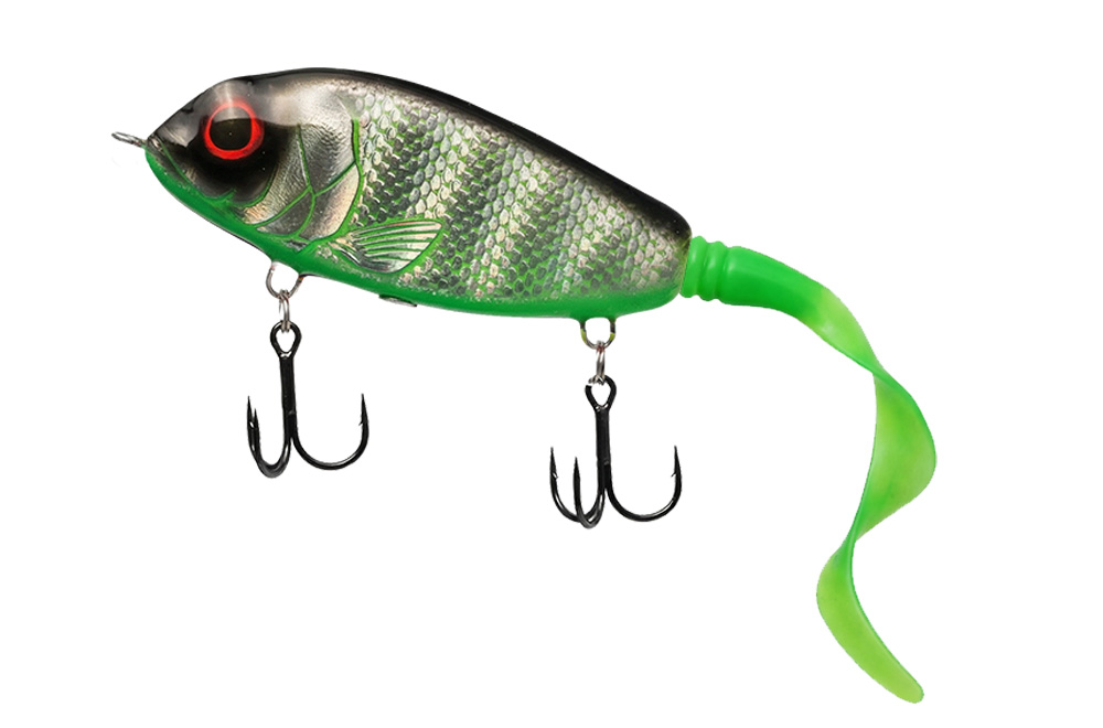 Gaspar Tail Bait - Holographic Green