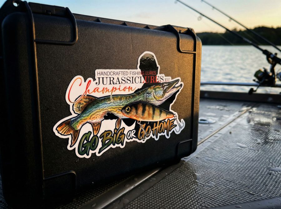 Autocollant pour le brochet jurassique (Kopia)